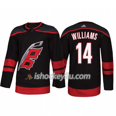 Mænd NHL Carolina Hurricanes Trøje Justin Williams 14 Adidas 2018-19 Alternate Authentic